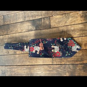 Silk holiday necktie